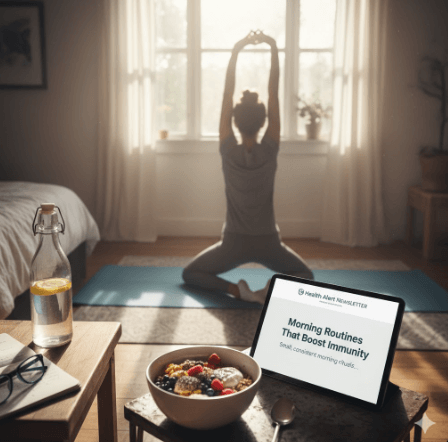 Morning sunlight entering a bedroom